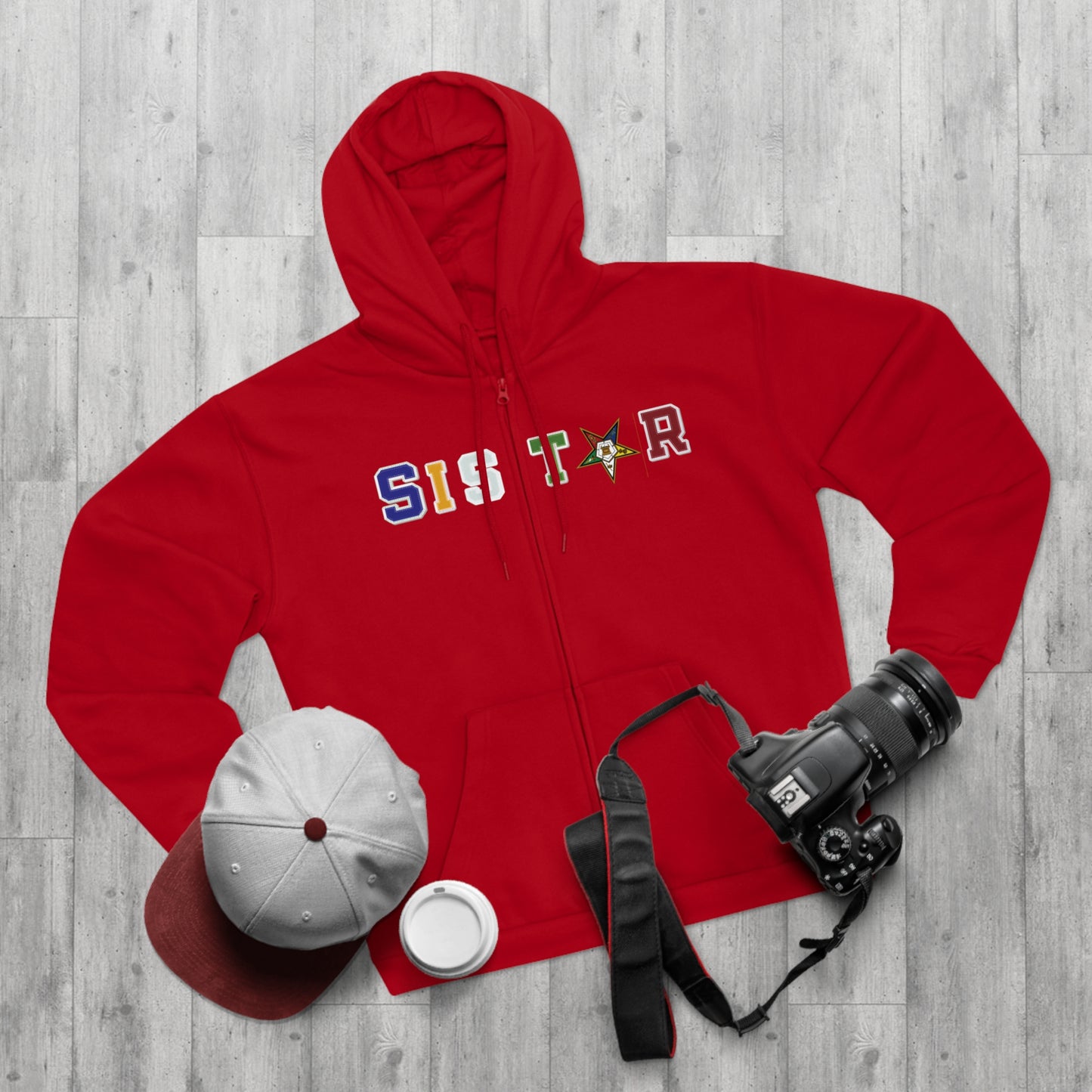 SiStar Unisex Hooded Zip Sweatshirt