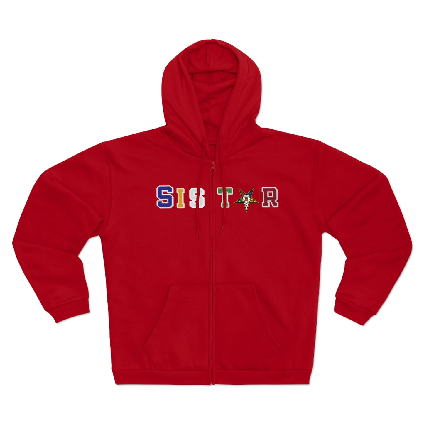 SiStar Unisex Hooded Zip Sweatshirt